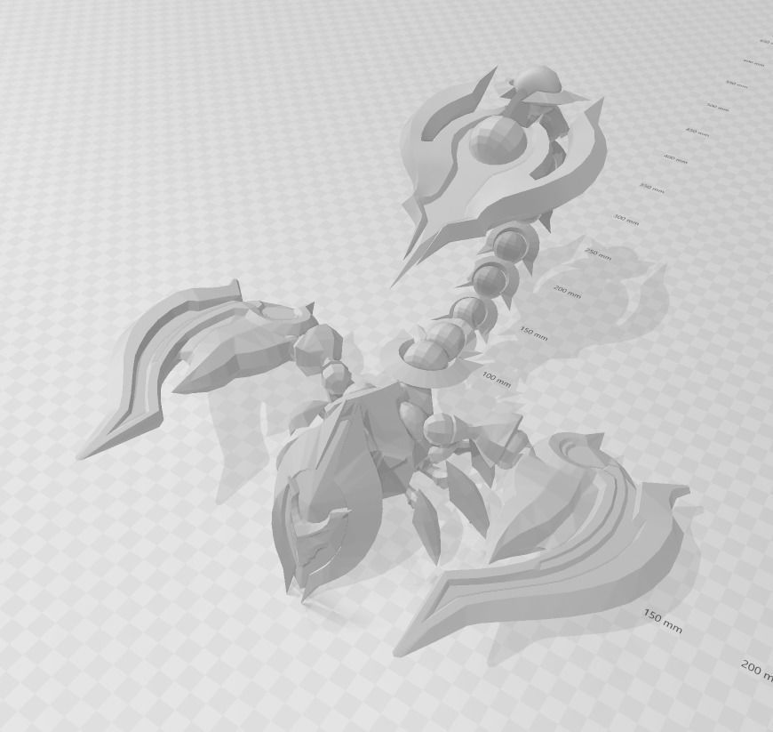 Cosmic Sting Skarner 3D Model 3D print model_1