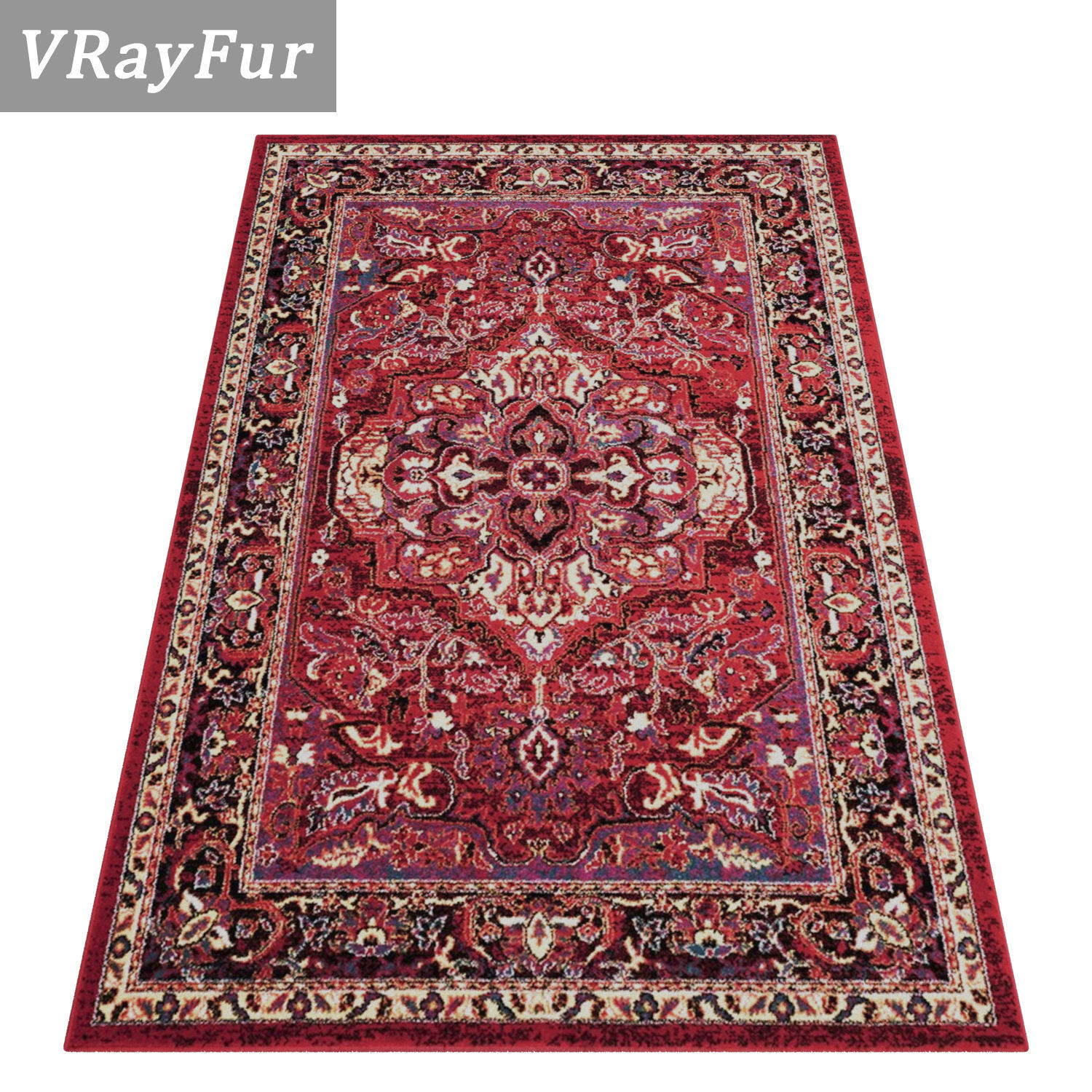 Rug Set 2047 3D model_2