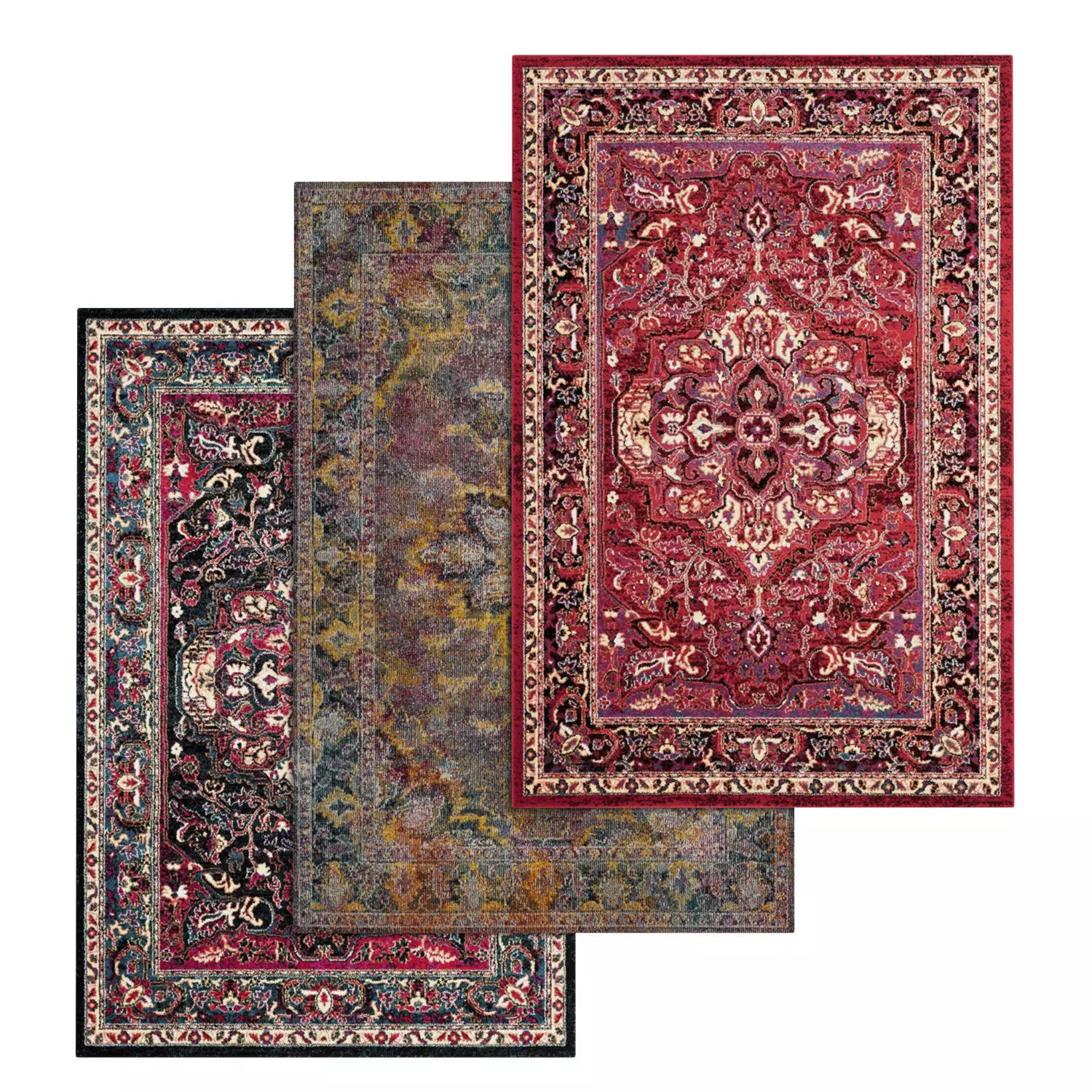 Rug Set 2047 3D model_0