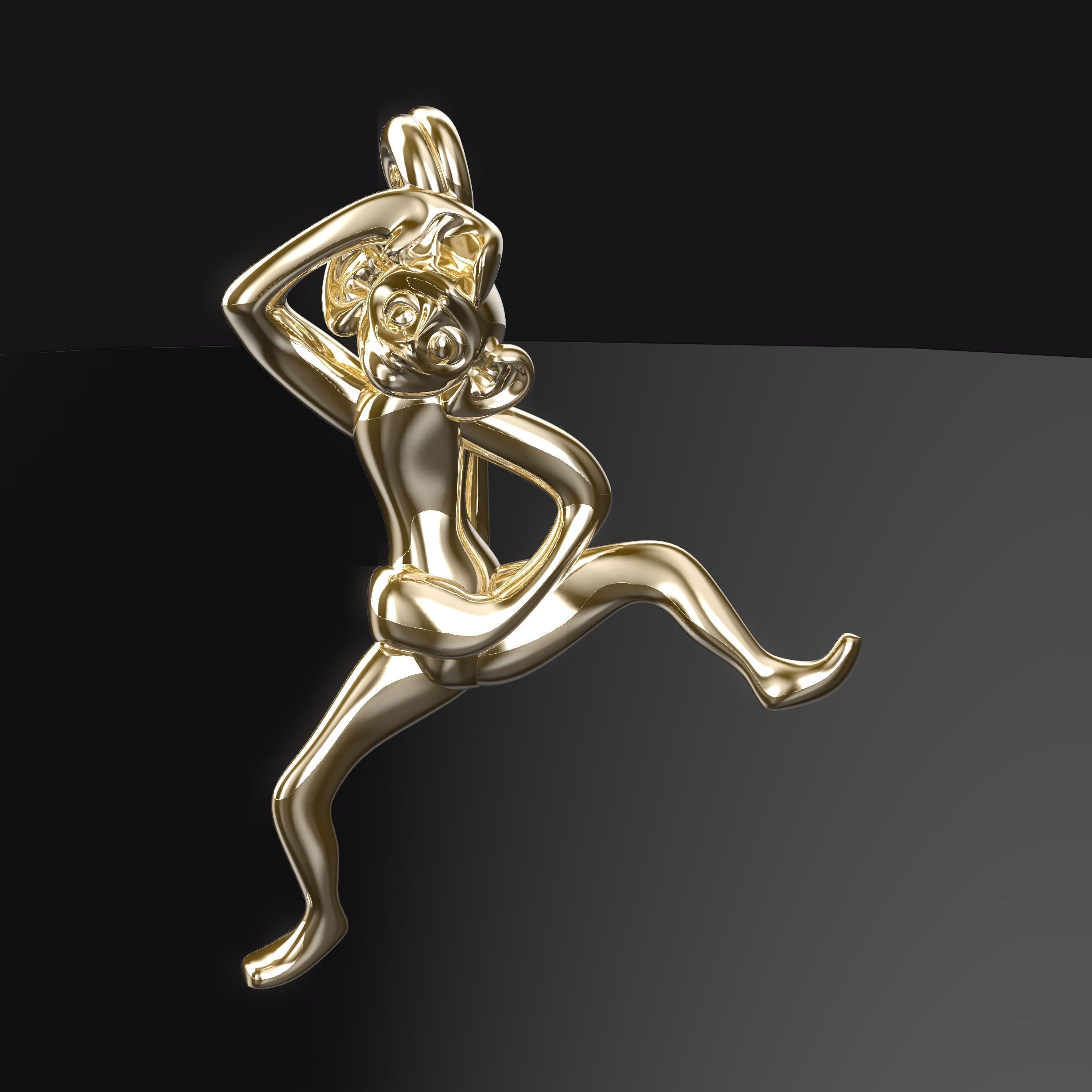 3D-Monkeys 210 3D print model_1