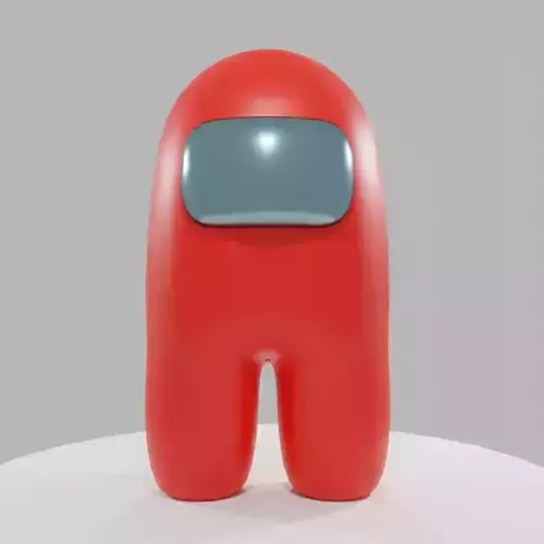 Among Us character 3D model