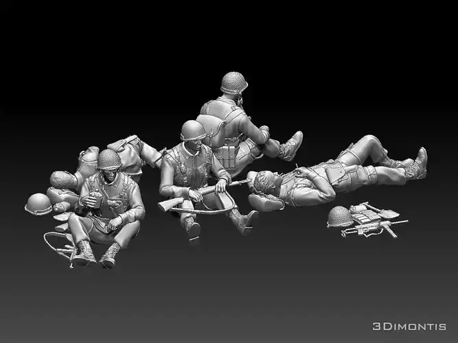 American soldiers ww2