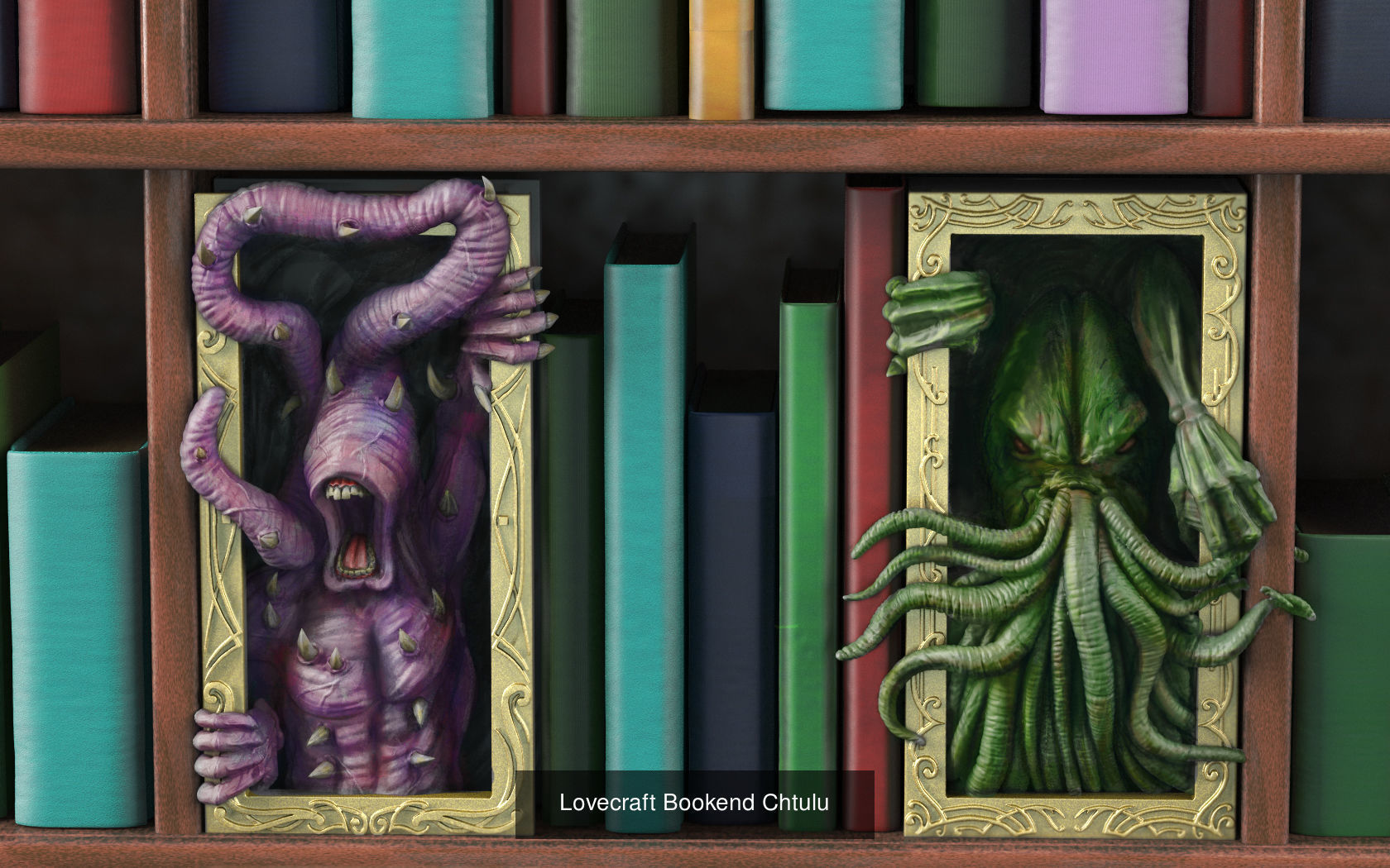 The scenic library bundle 3D Model Collection_1