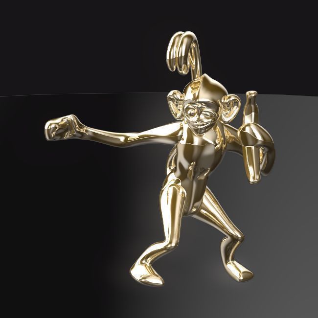 3D-Monkeys 215 3D print model_1