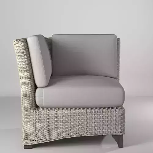 Wicker Sofa 3D print model