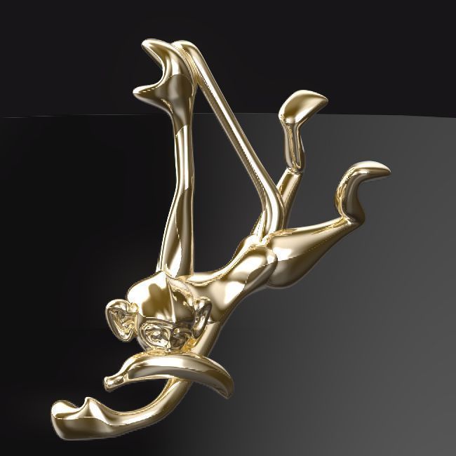 3D-Monkeys 217 3D print model_1