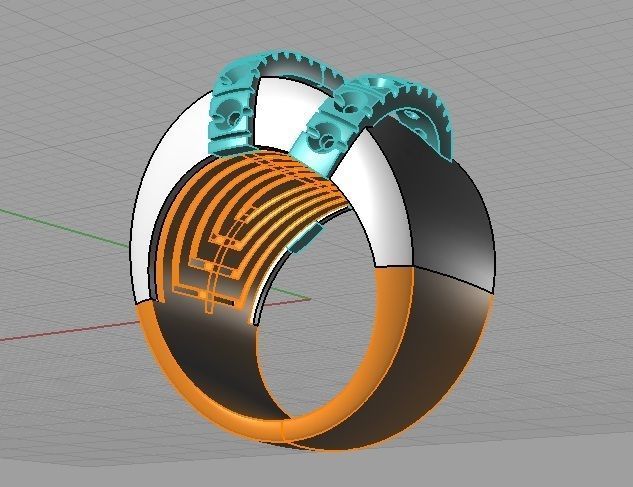 rings -CG234 3D print model_5