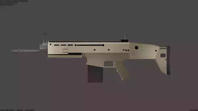 FN SCAR 175 GUN 