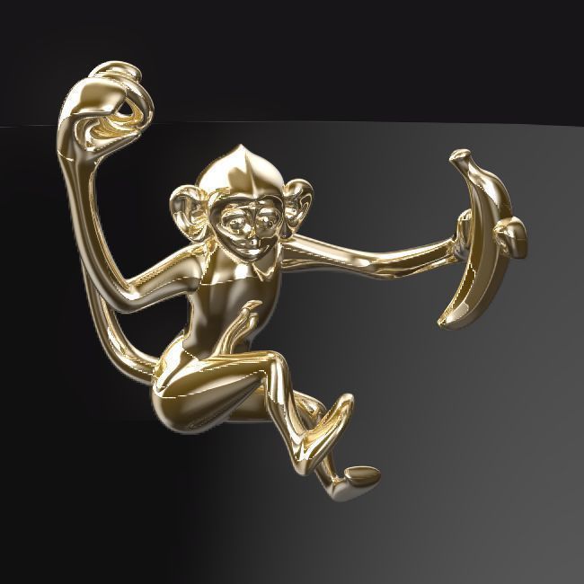 3D-Monkeys 221 3D print model_1
