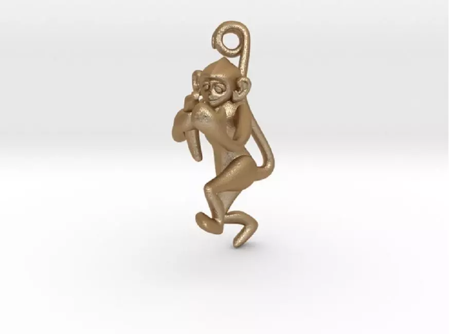 3D-Monkeys 222 3D print model_0