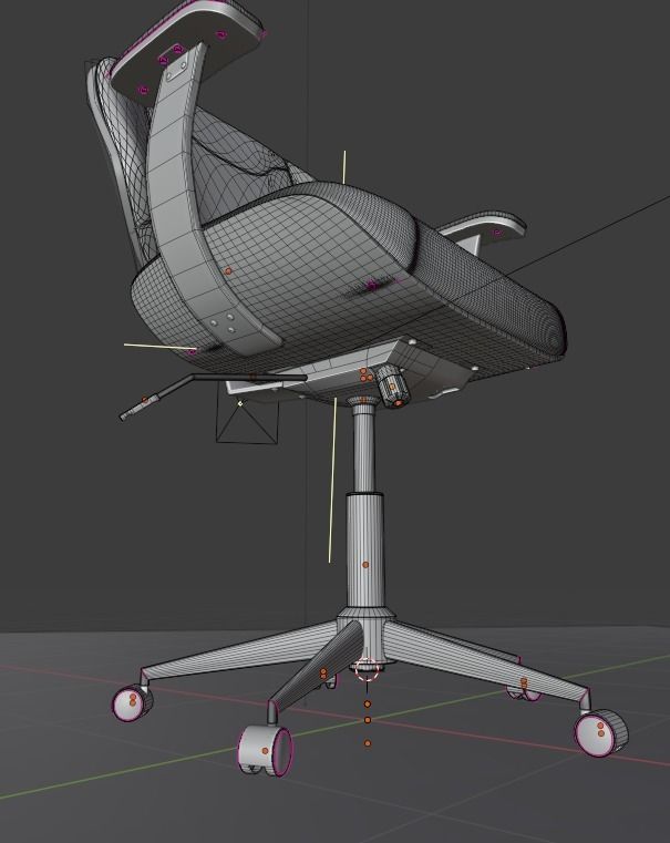 Office Chair 3D model_5