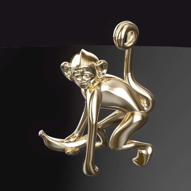 3D-Monkeys 224 3D print model_1