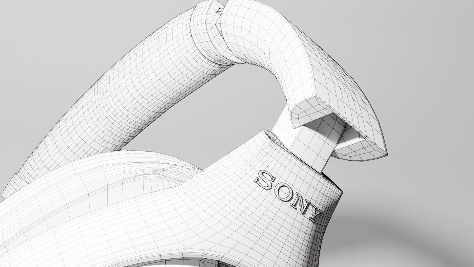 Noise Cancelling Wireless Headset Sony WH-1000XM4 3D model_10