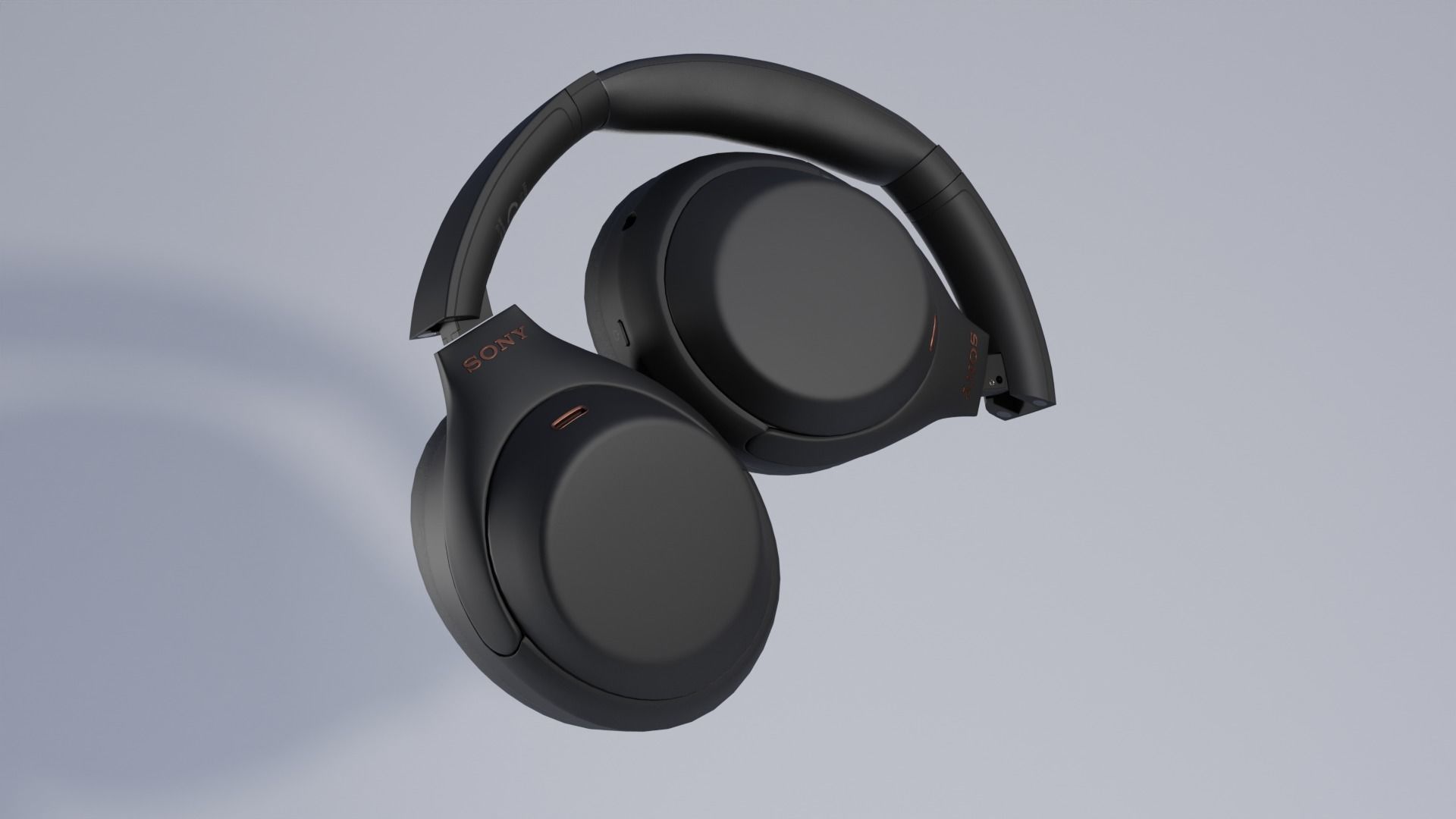 Noise Cancelling Wireless Headset Sony WH-1000XM4 3D model_12