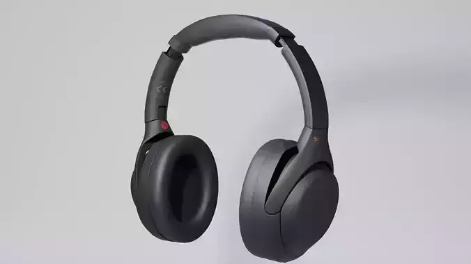 Noise Cancelling Wireless Headset Sony WH-1000XM4 3D model