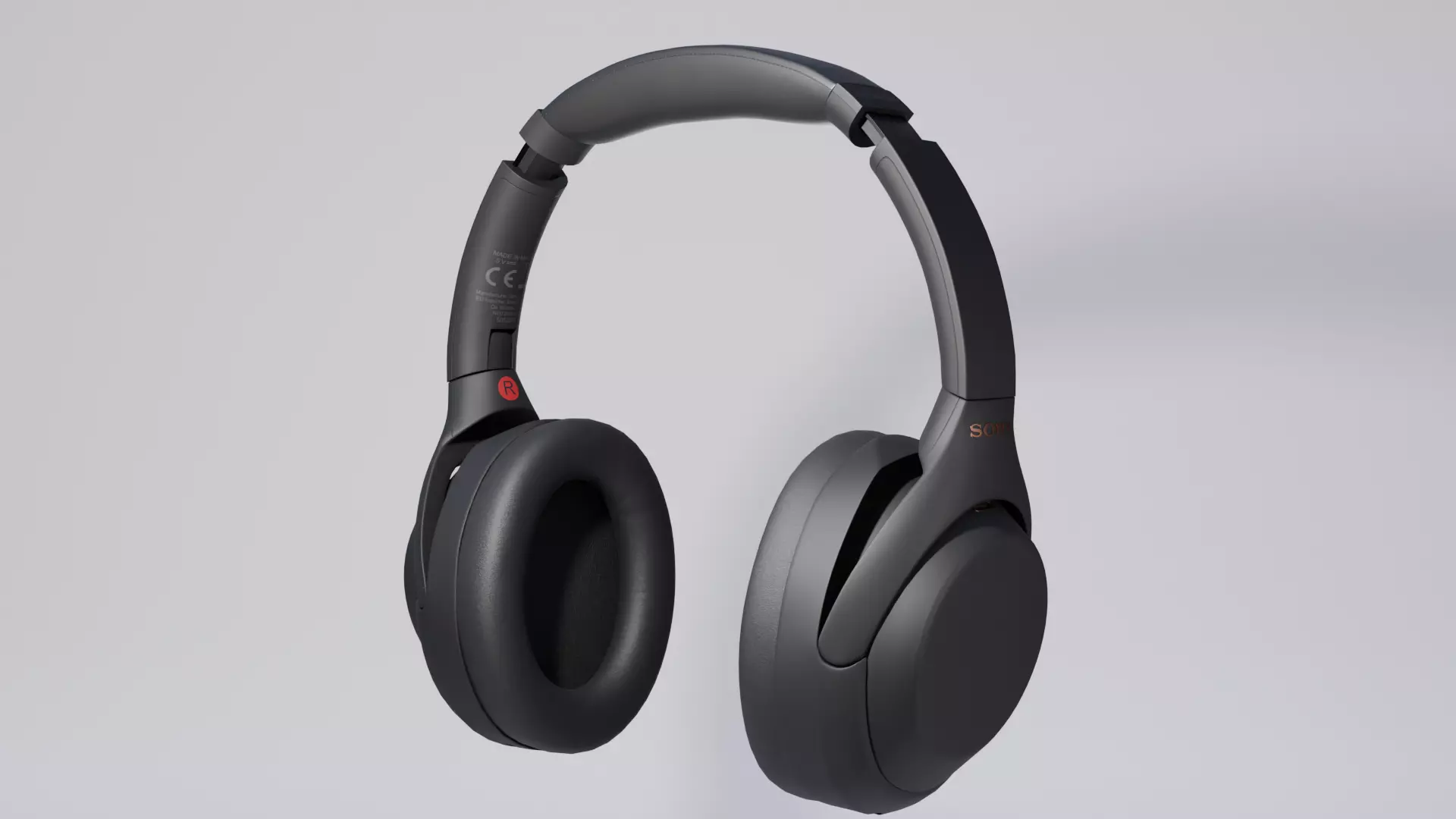 Noise Cancelling Wireless Headset Sony WH-1000XM4 3D model_0