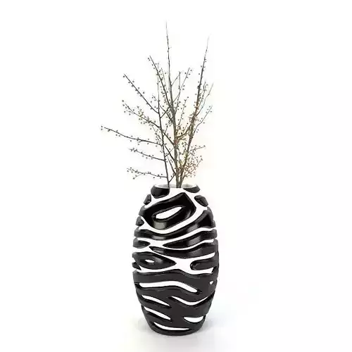 Vases zebra vase