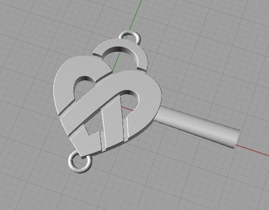 pendants and bracelet -CG241  3D print model_16