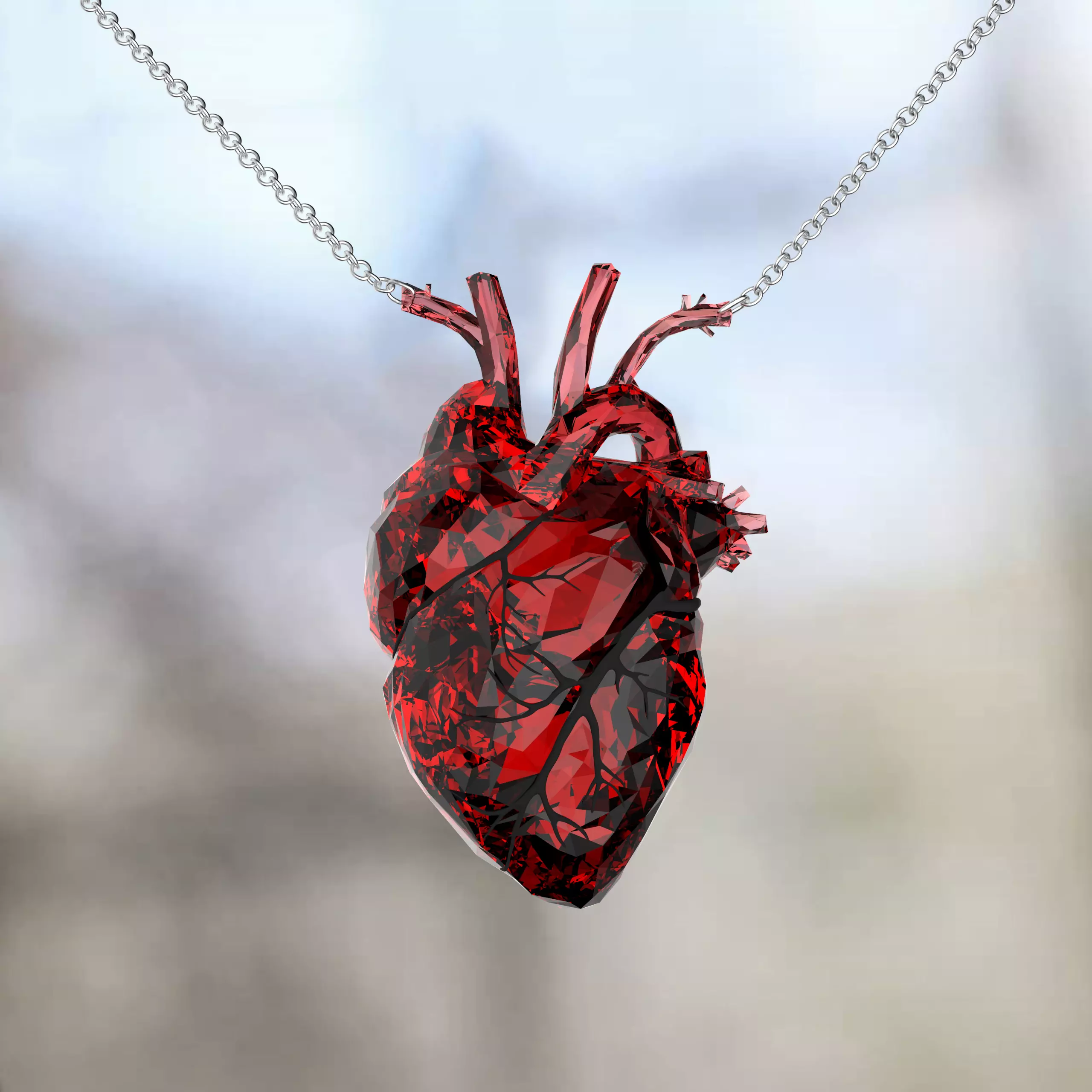 HEART SASH 3D print model_0