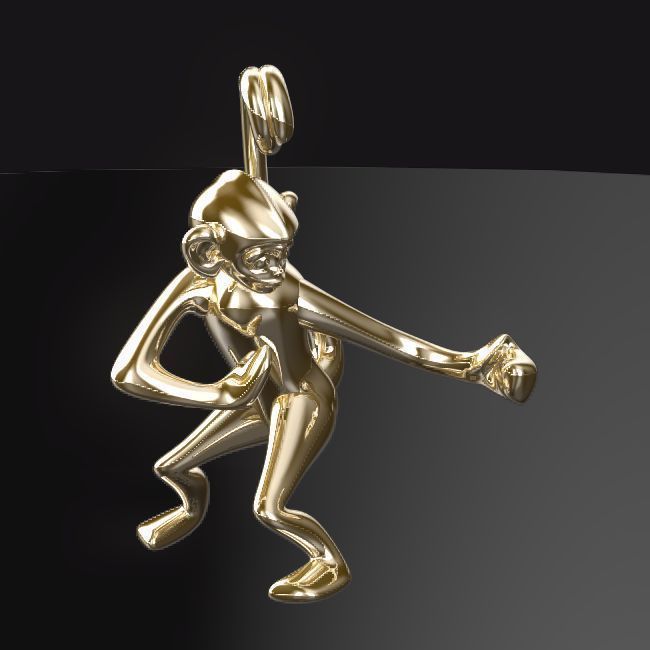 3D-Monkeys 229 3D print model_1