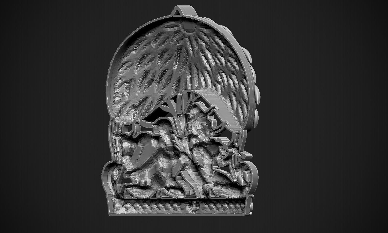 Radha Krishna 3D print model_15