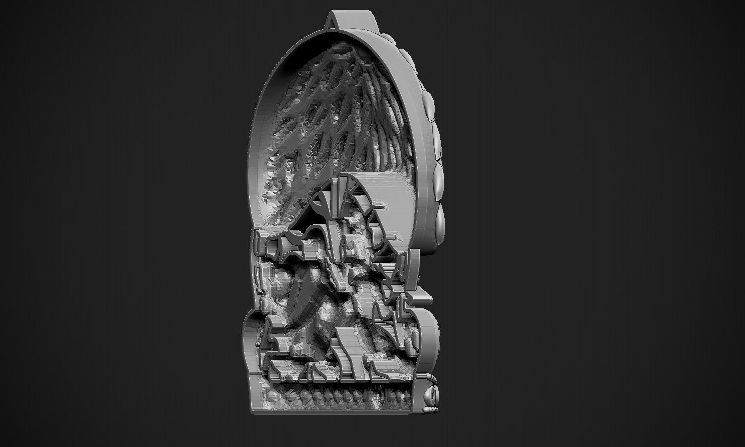 Radha Krishna 3D print model_14