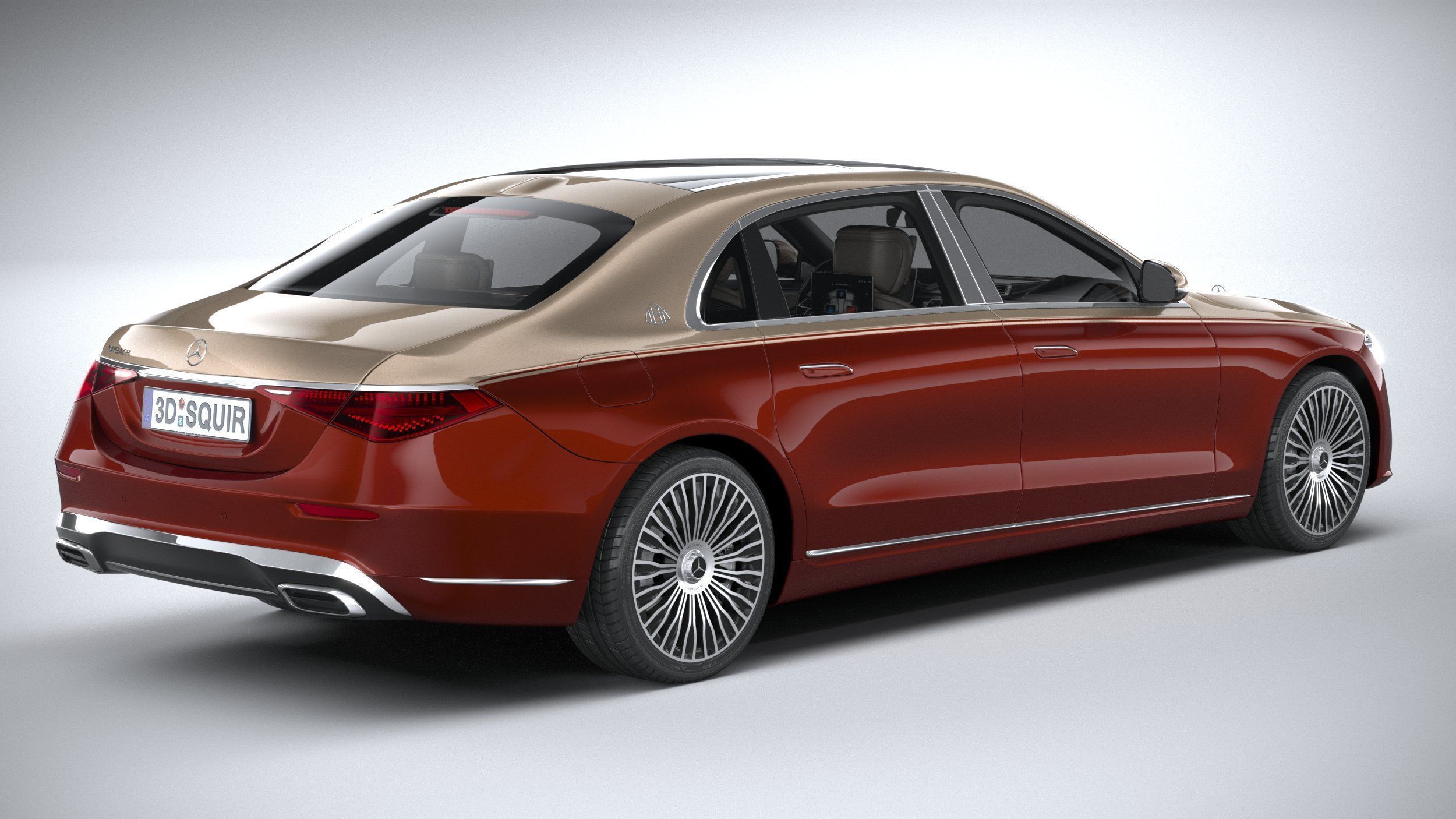Mercedes-Benz S-Class Maybach 2021 3D model_17