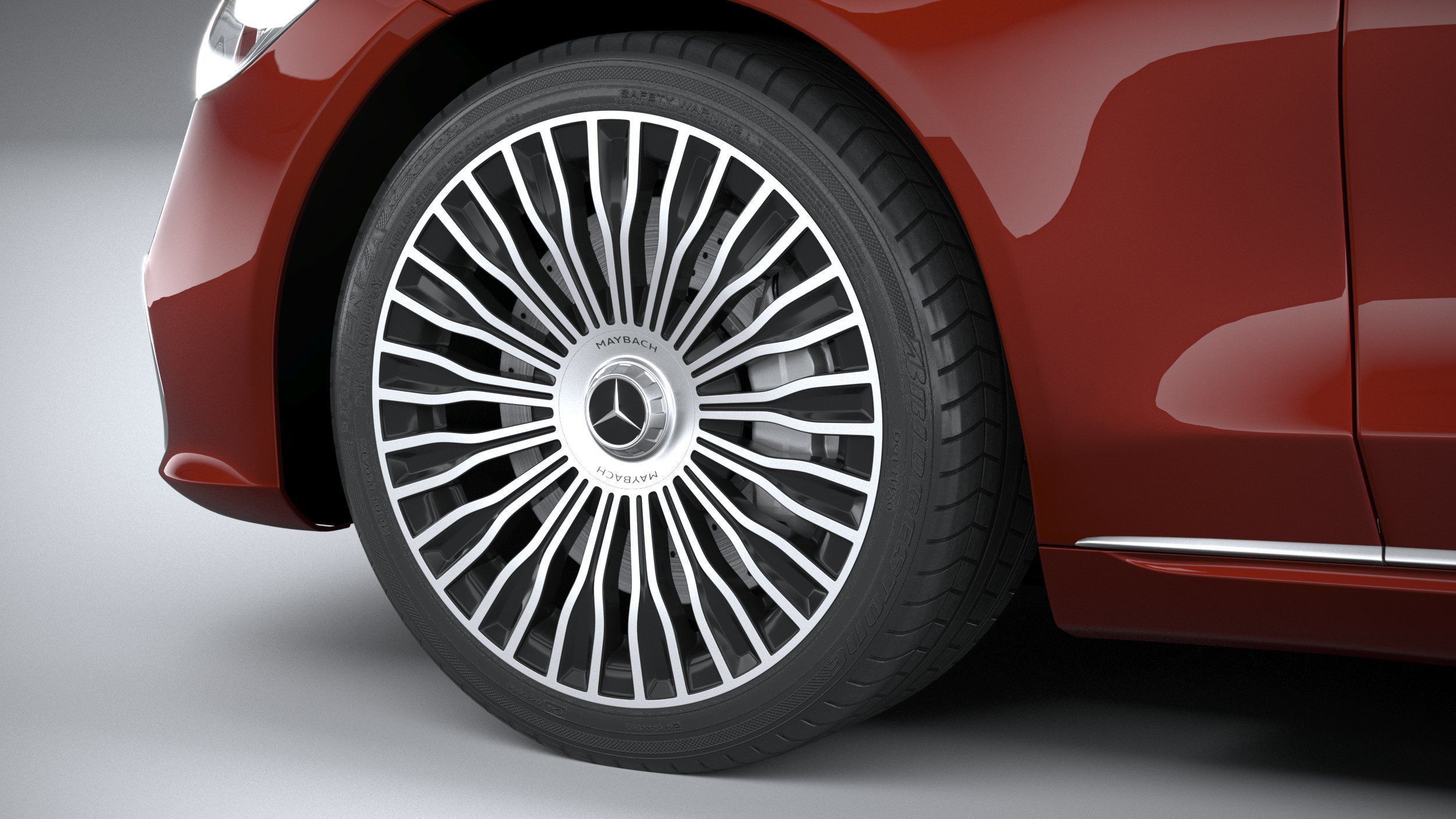 Mercedes-Benz S-Class Maybach 2021 3D model_16