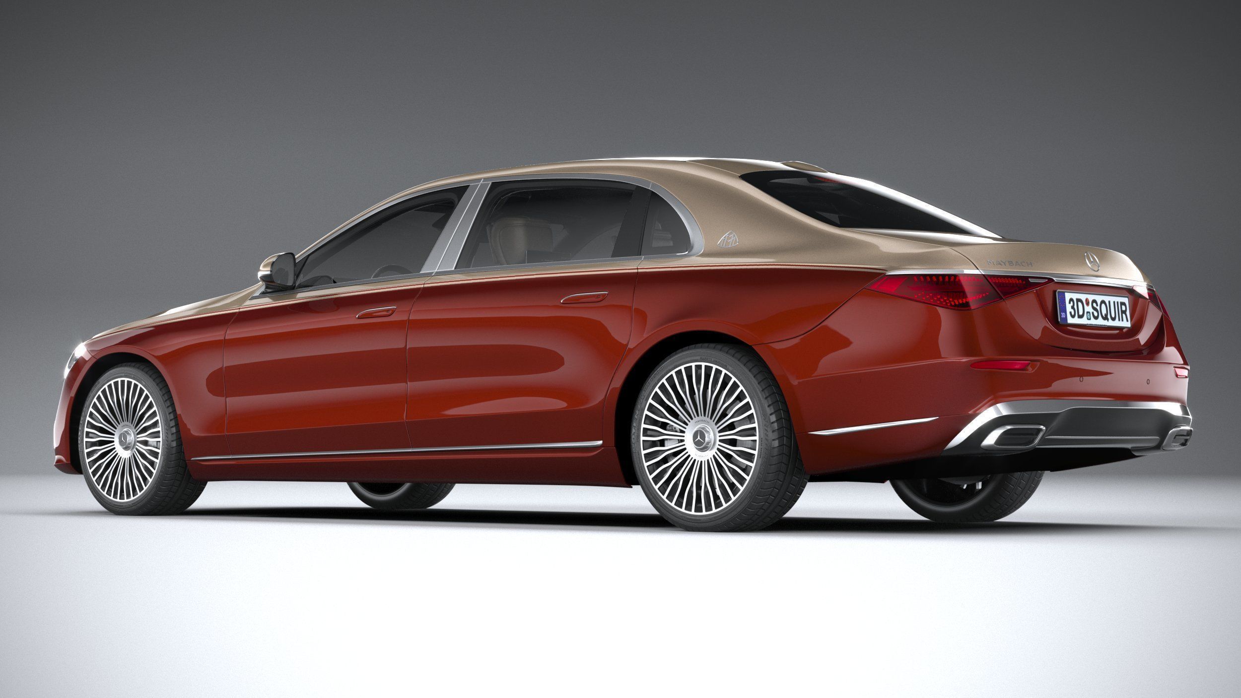Mercedes-Benz S-Class Maybach 2021 3D model_5