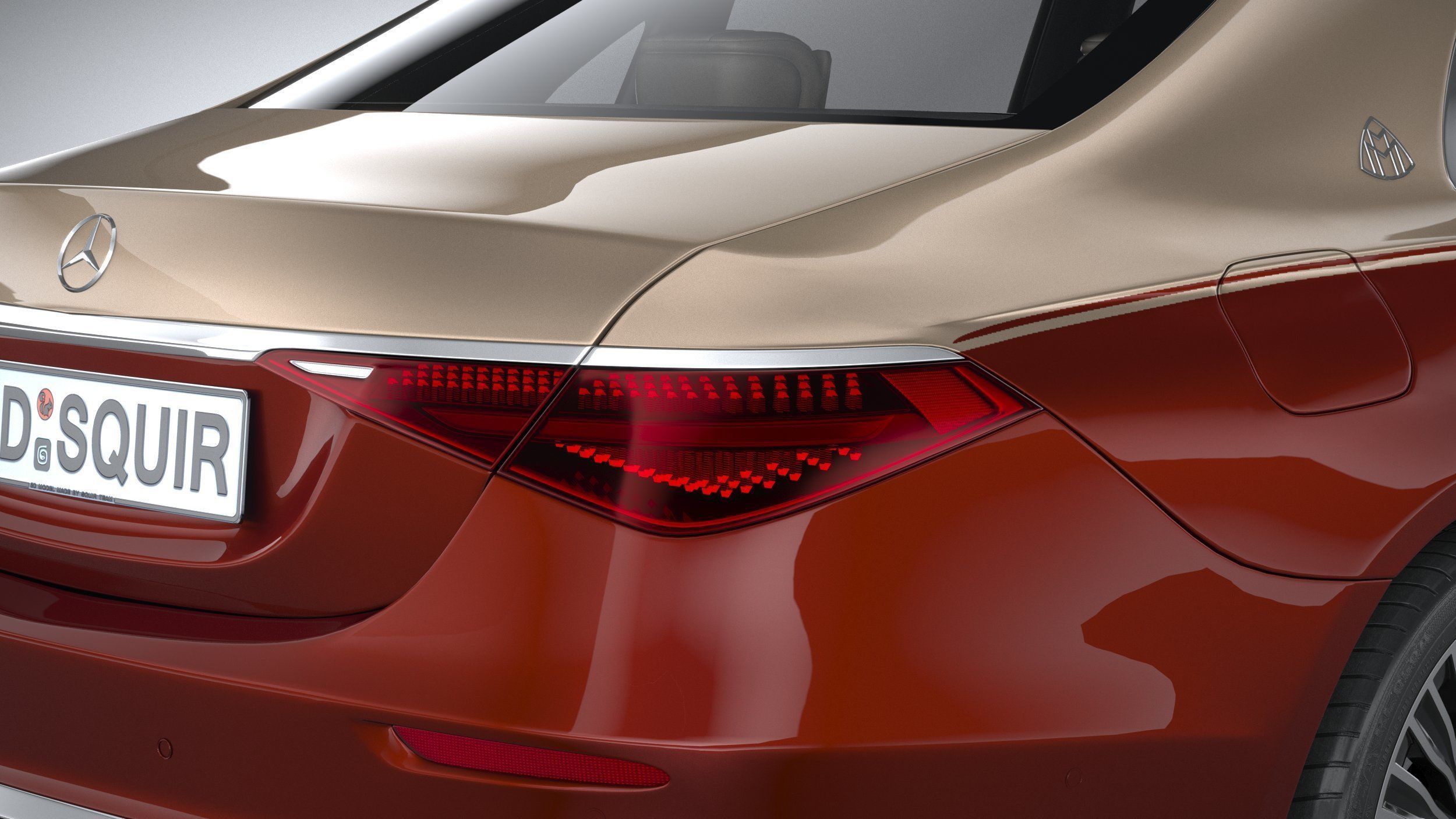 Mercedes-Benz S-Class Maybach 2021 3D model_18