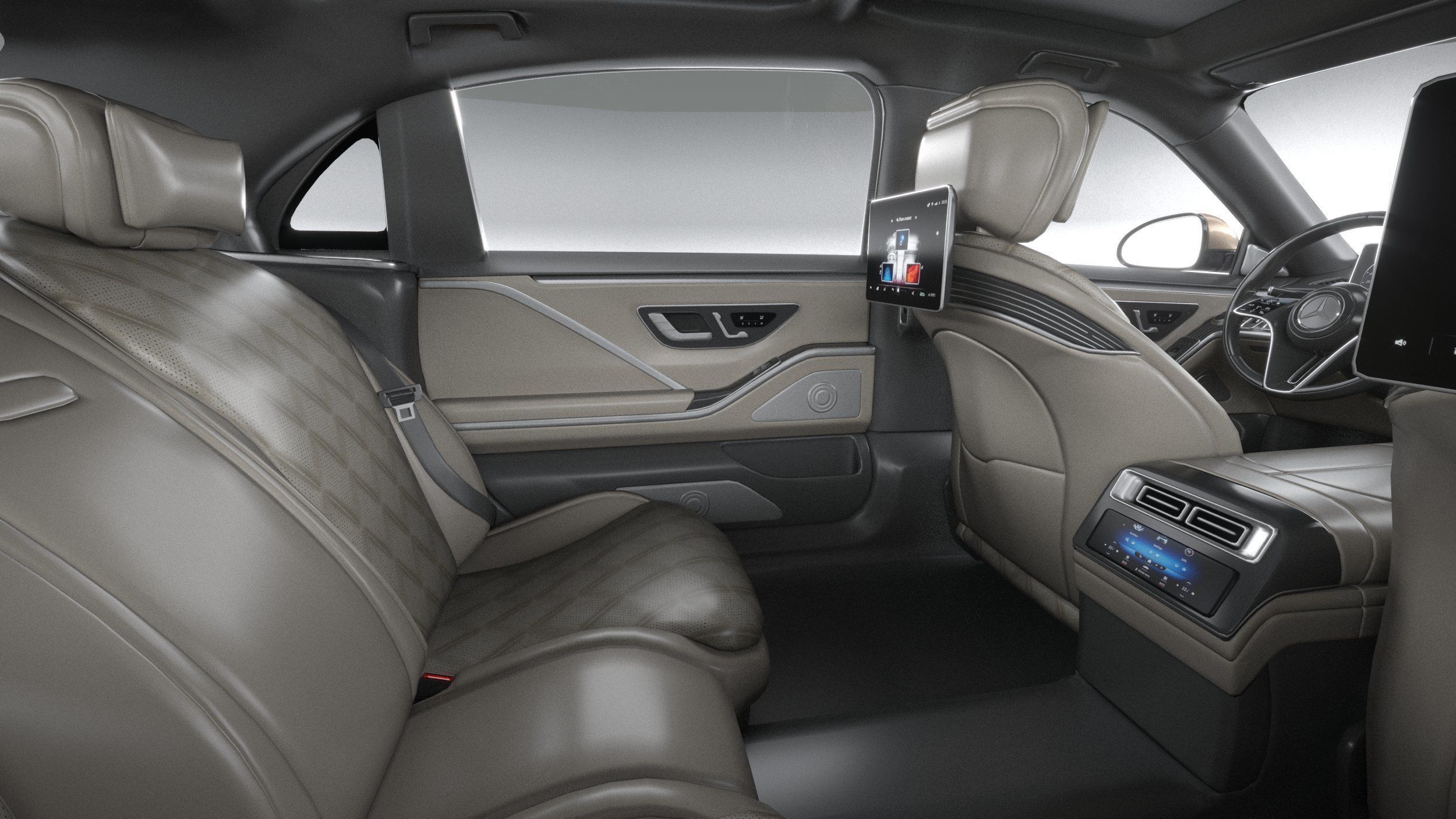 Mercedes-Benz S-Class Maybach 2021 3D model_29