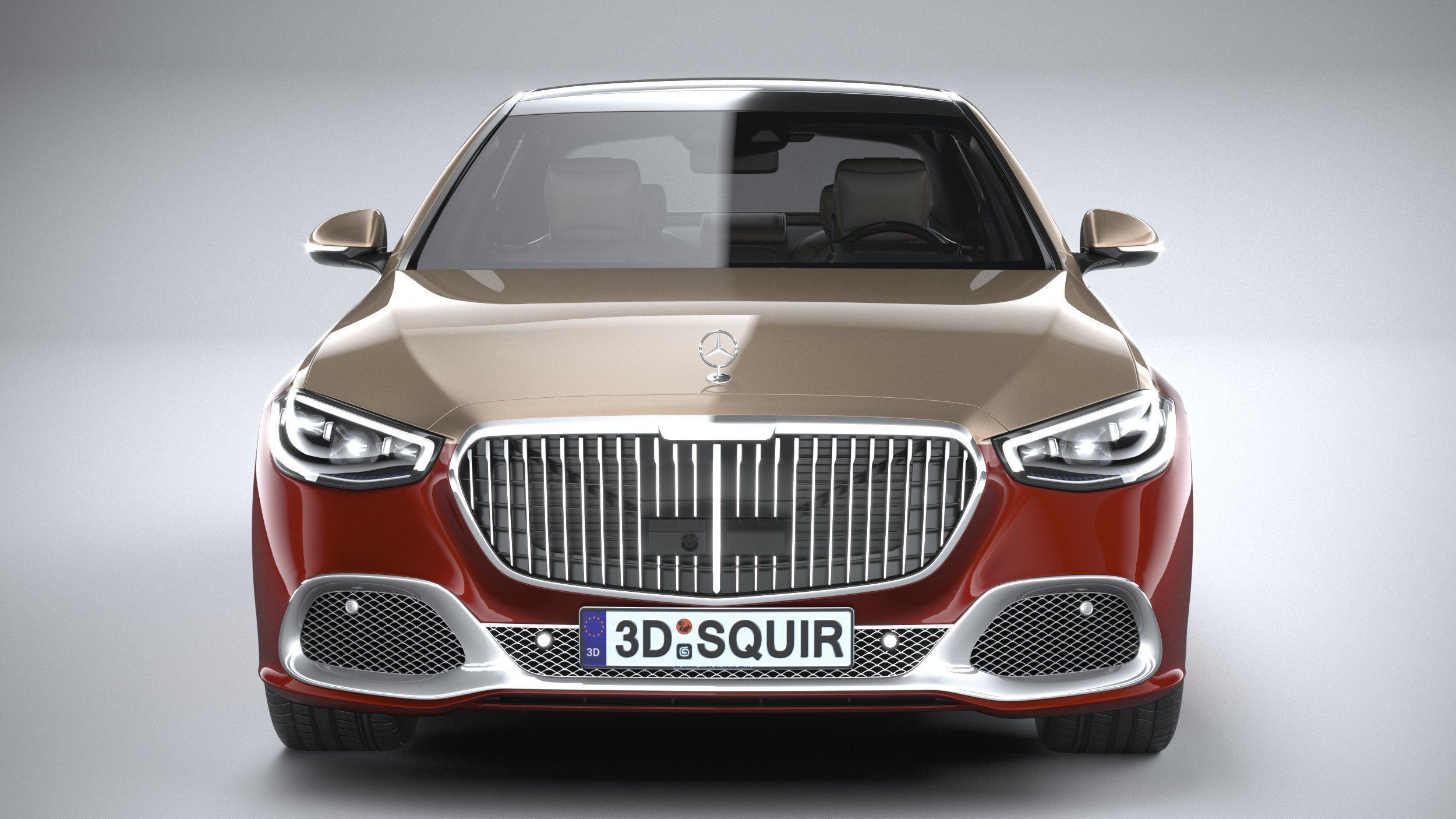 Mercedes-Benz S-Class Maybach 2021 3D model_13