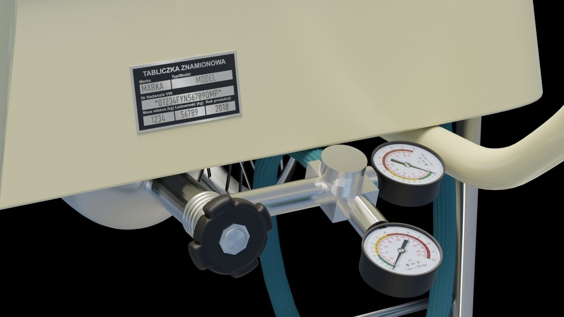 Mid-century saturator 3D model_2