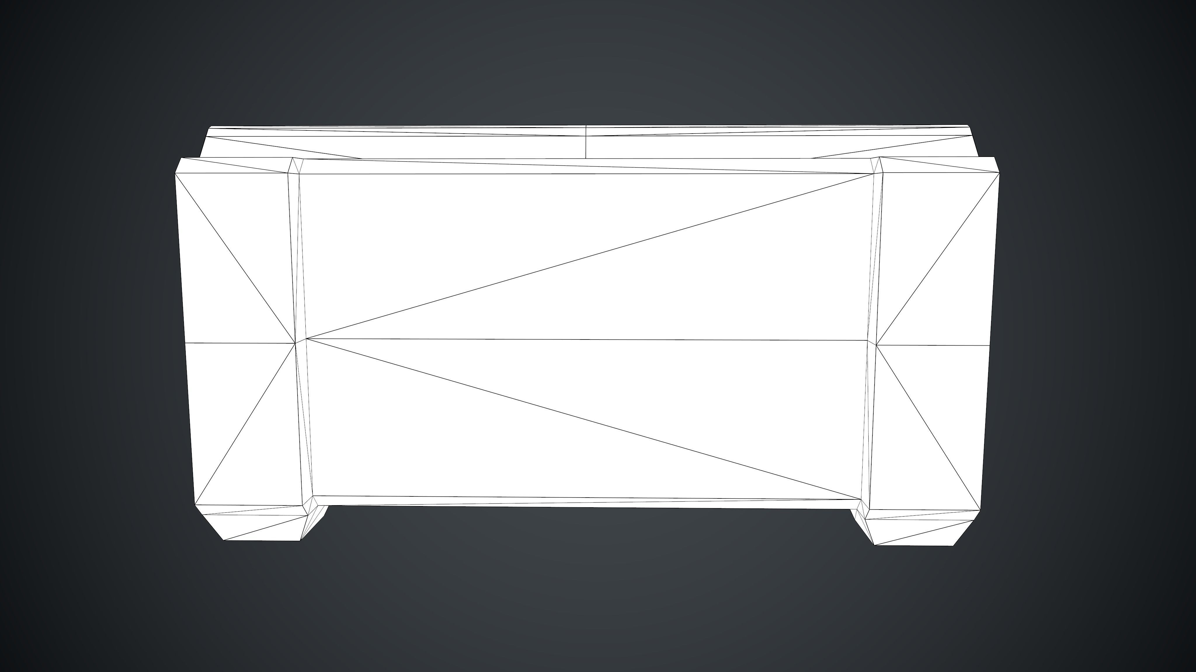 Sci-Fi Box Barrel Props Pack Low-poly 3D model_14