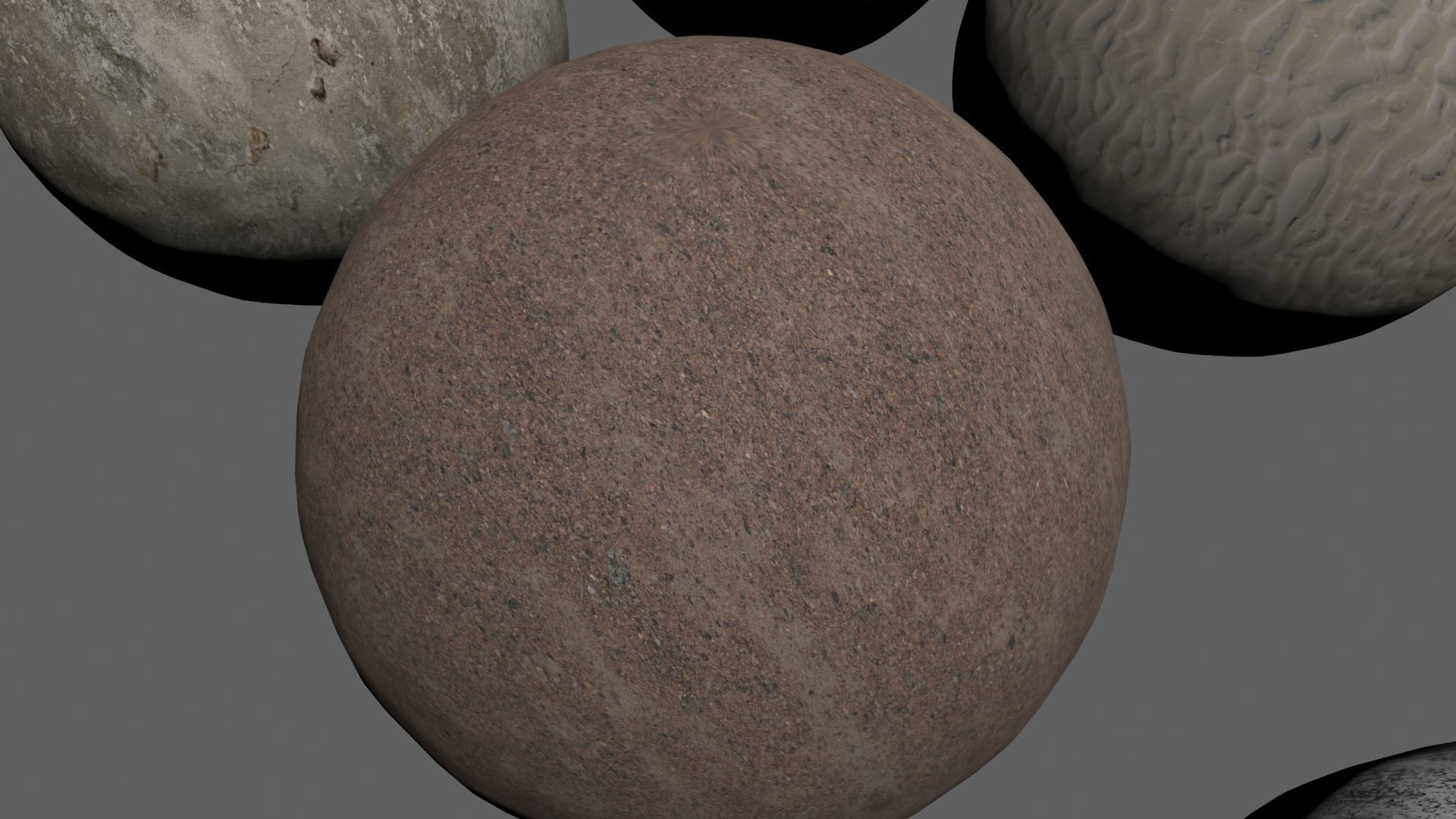 4K Fictional Planets Low-poly 3D model_3