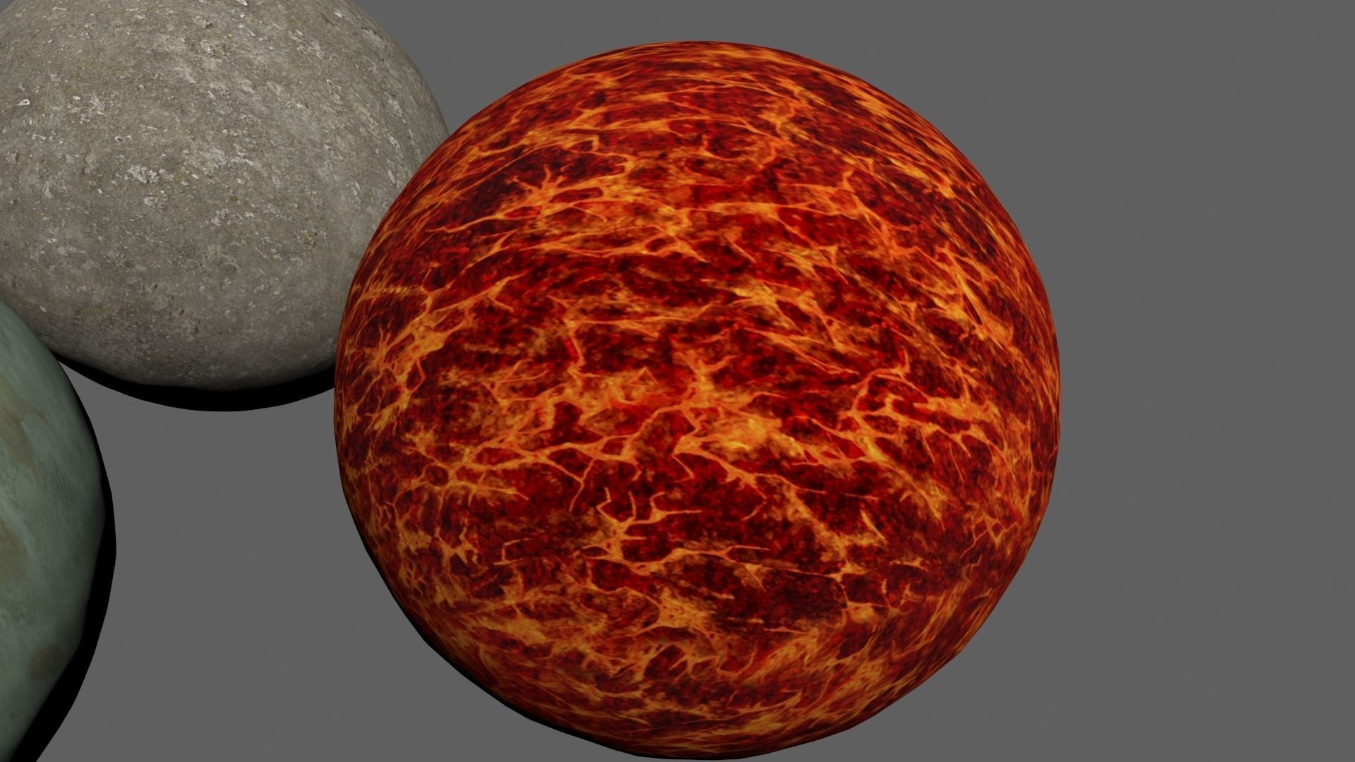 4K Fictional Planets Low-poly 3D model_13