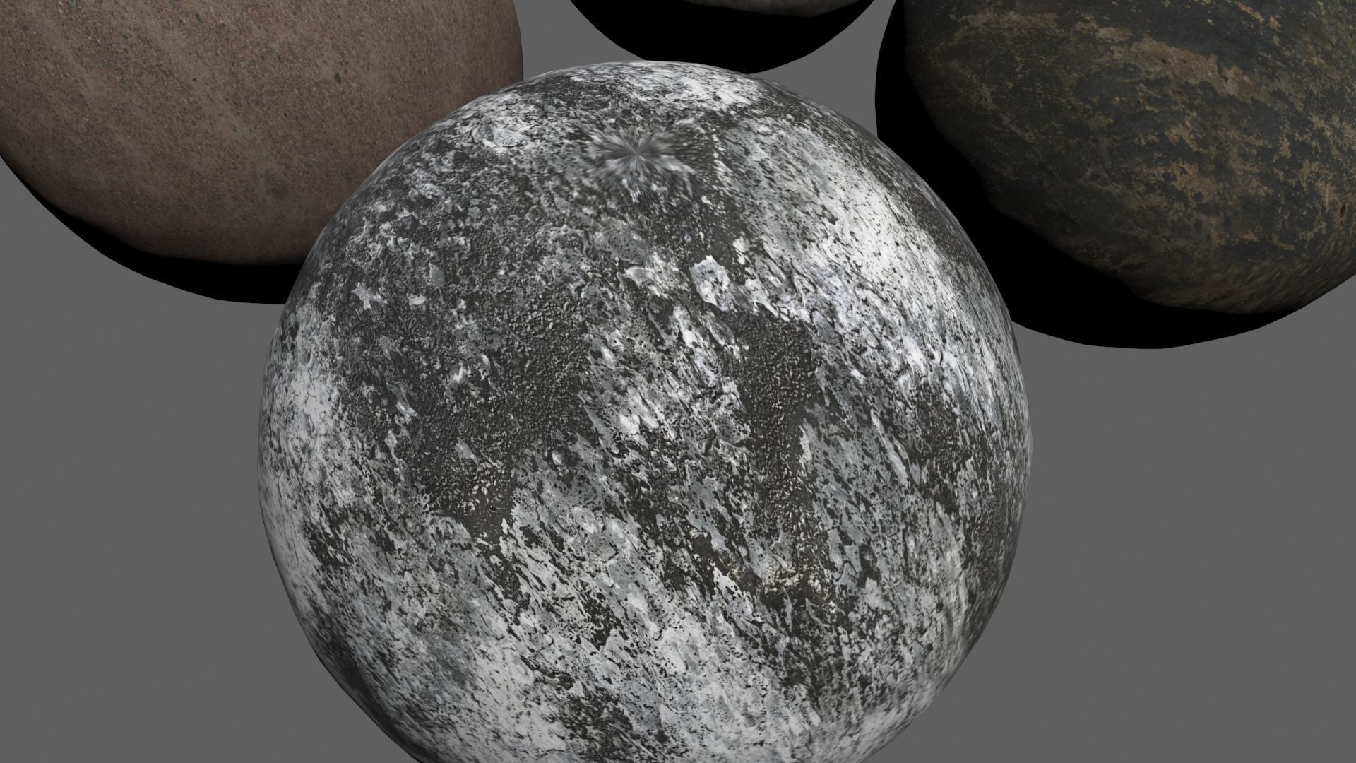 4K Fictional Planets Low-poly 3D model_2