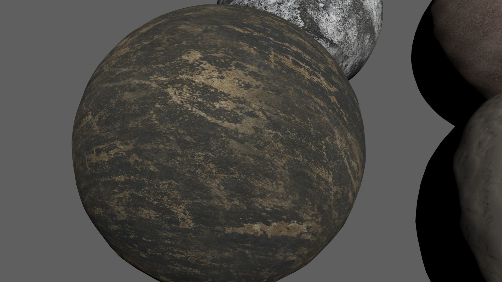 4K Fictional Planets Low-poly 3D model_16