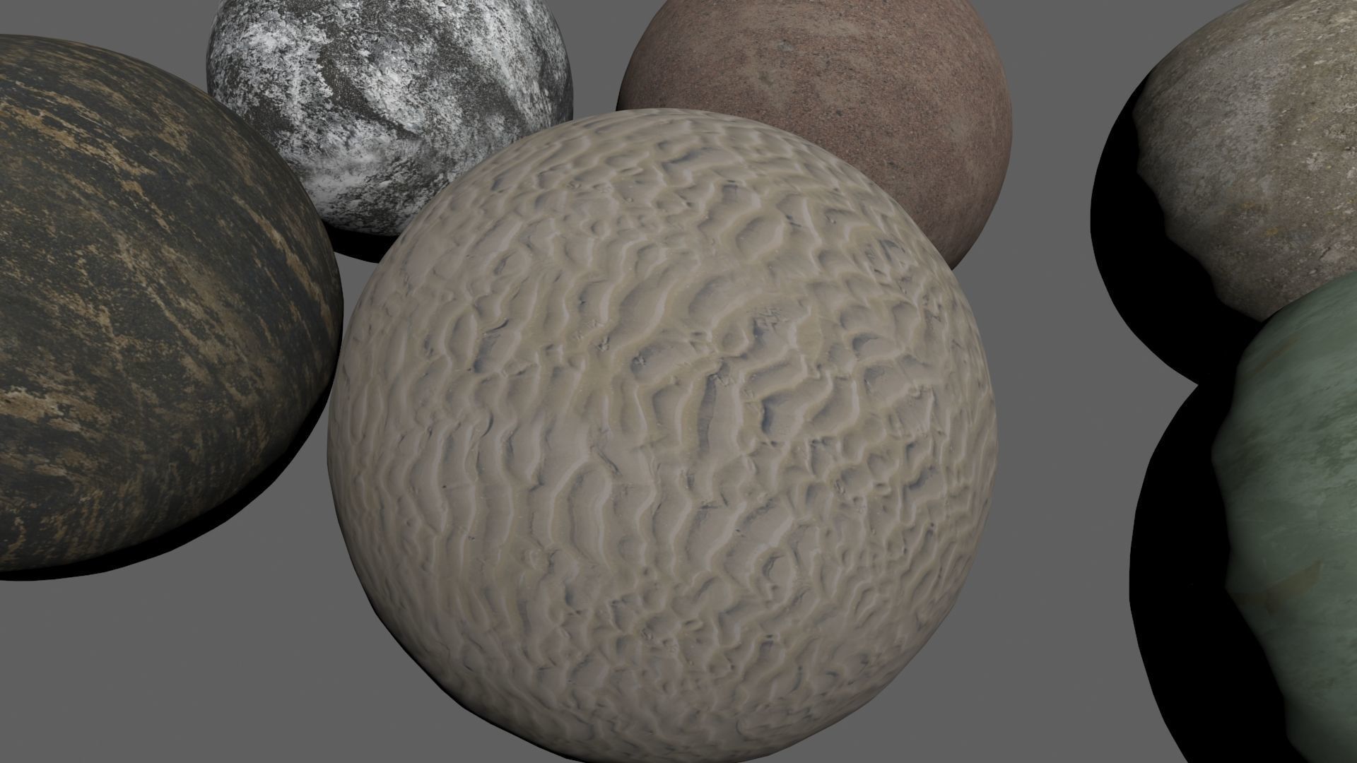 4K Fictional Planets Low-poly 3D model_15