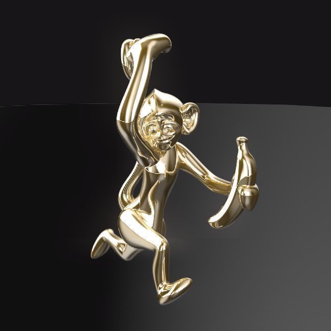 3D-Monkeys 237 3D print model_1