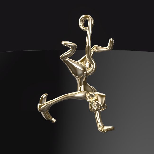 3D-Monkeys 239 3D print model_1