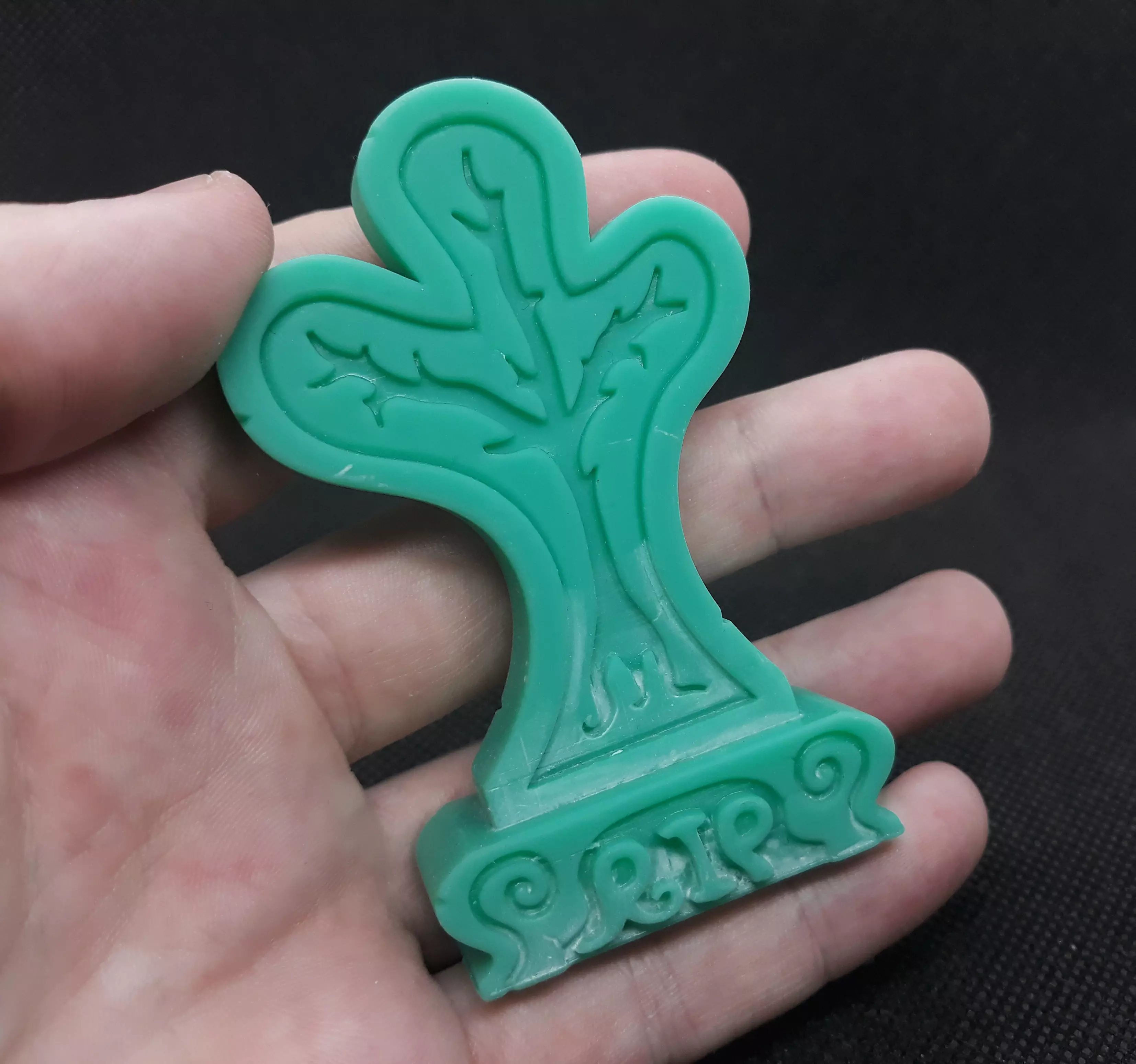 fantasy gravestone tree 3d print Free 3D print model