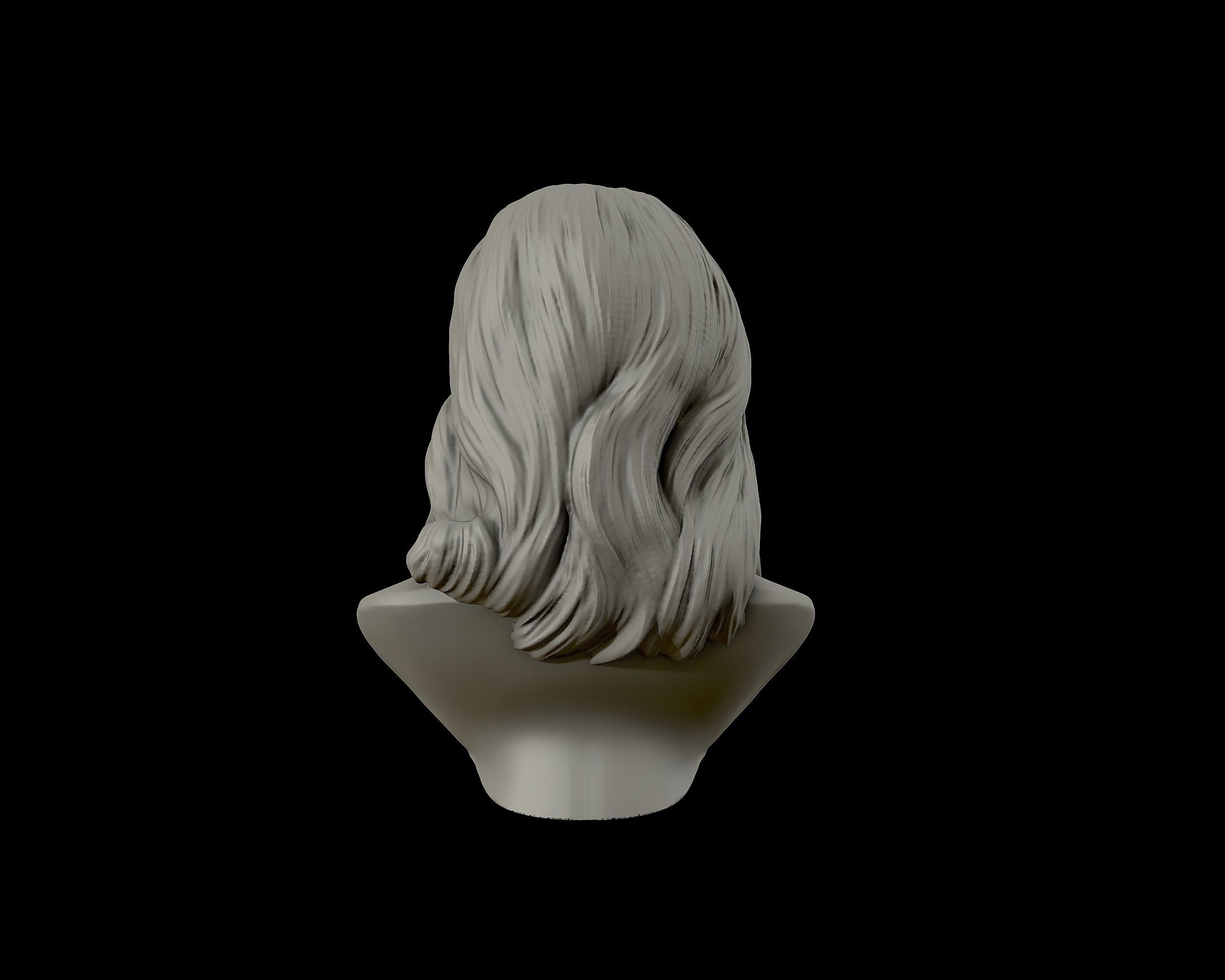 Kamala Harris 3D sculpture model 3D print model_21