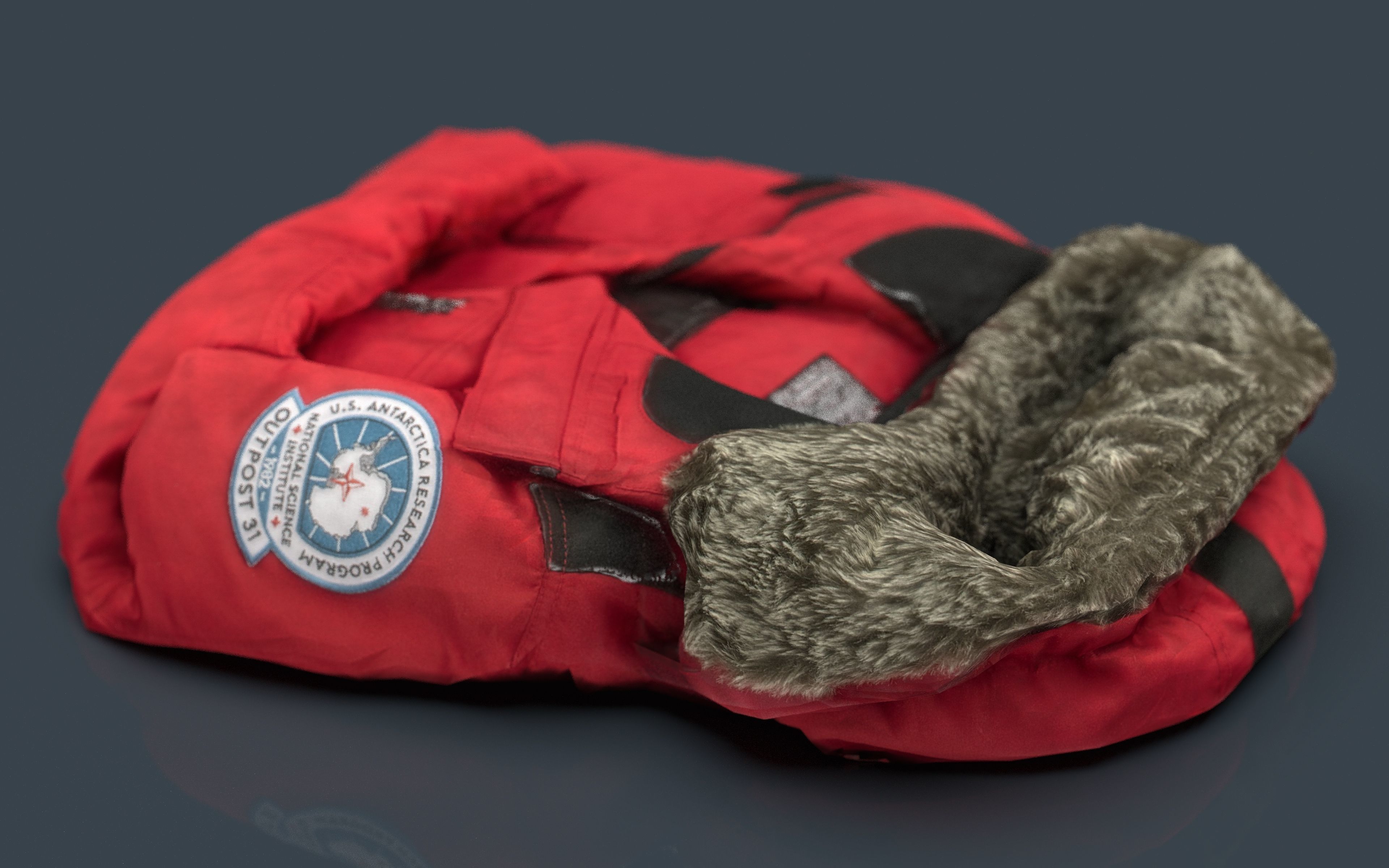 ANTARCTIC JACKET Low-poly 3D model_2
