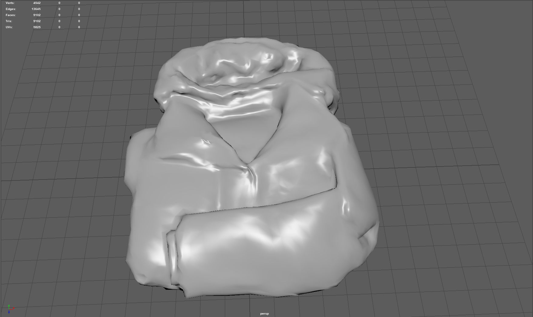 ANTARCTIC JACKET Low-poly 3D model_4