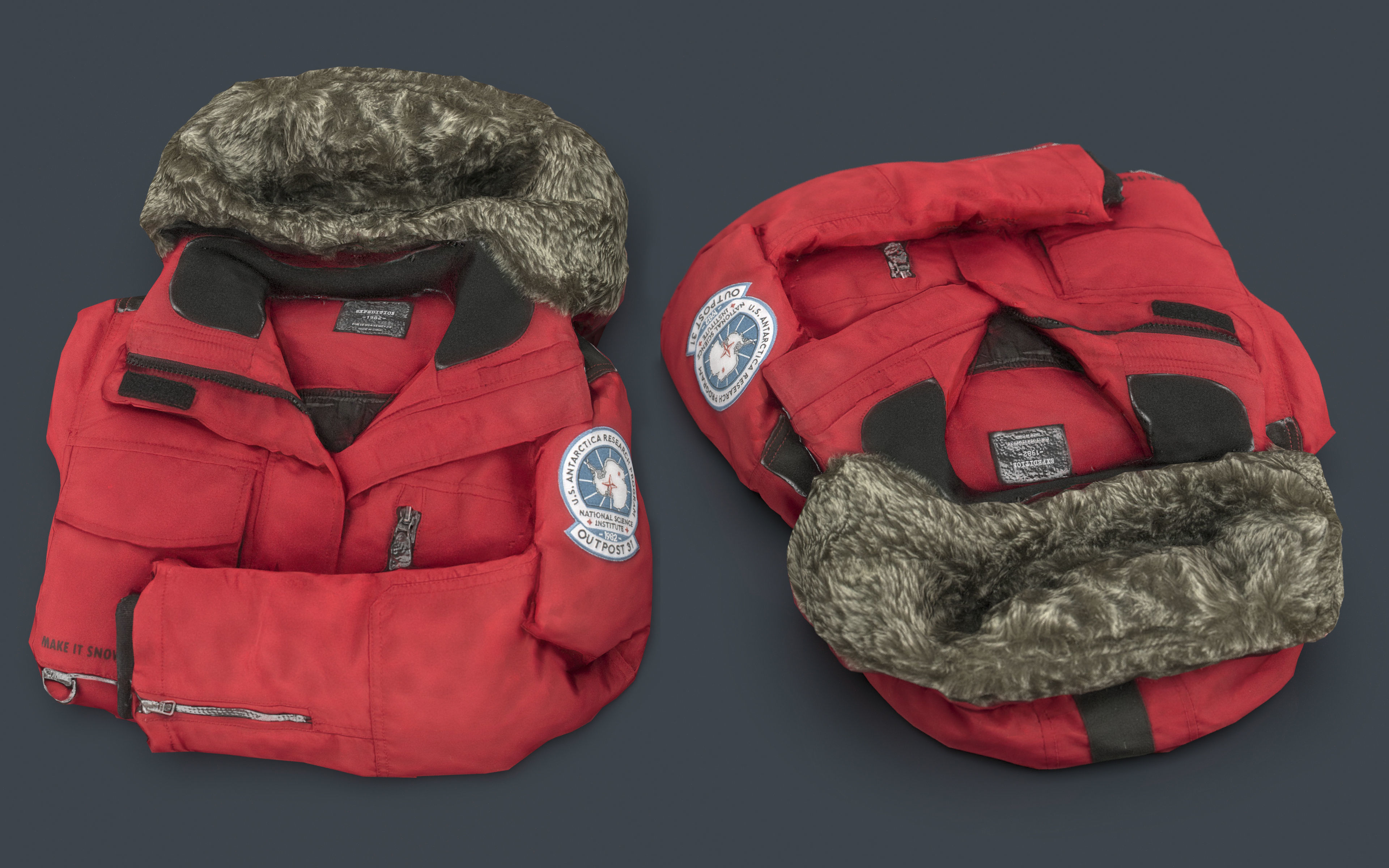 ANTARCTIC JACKET Low-poly 3D model_10