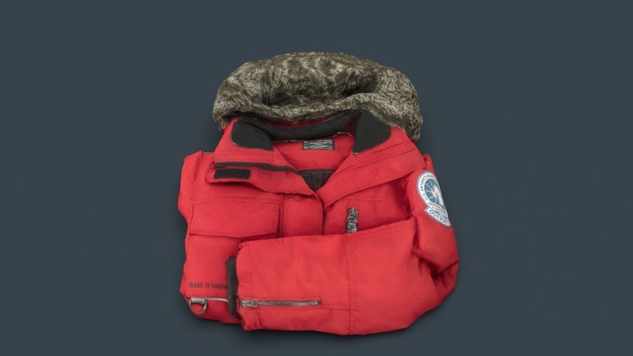 ANTARCTIC JACKET Low-poly 3D model_12