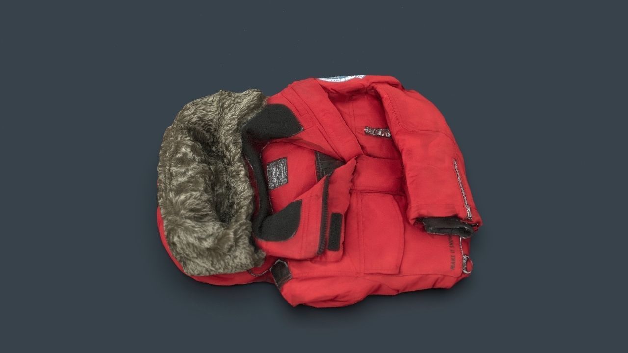 ANTARCTIC JACKET Low-poly 3D model_13