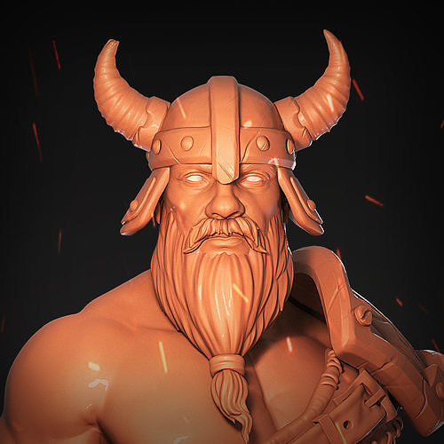 Viking Warrior 3D model