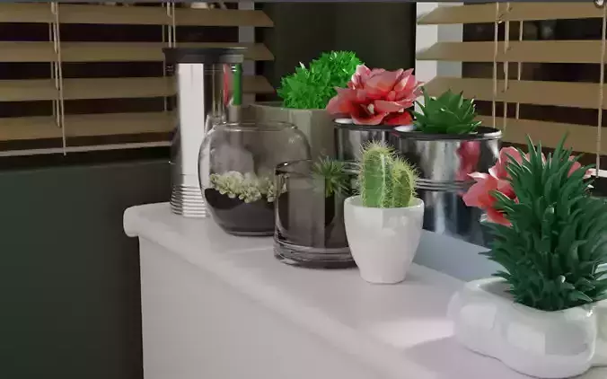 visualization of house flowers